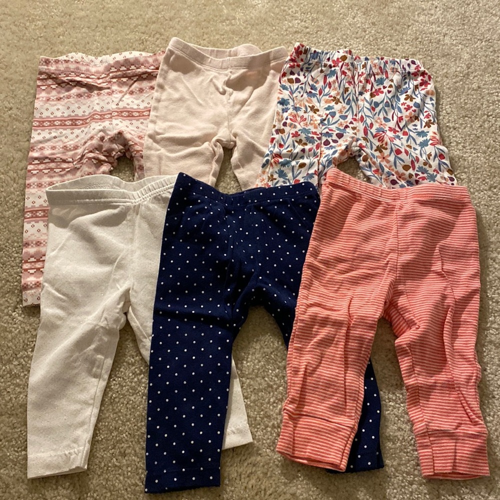Carters pants bundle size 9 months